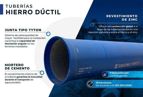 tubería de hierro dúctil recubierta epóxico