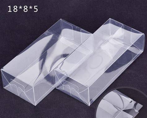 caja transparente PVC regalo
