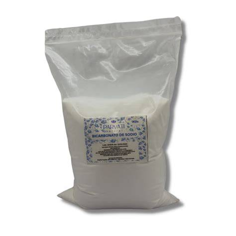 bicarbonato de sodio polvo cristalino blanco