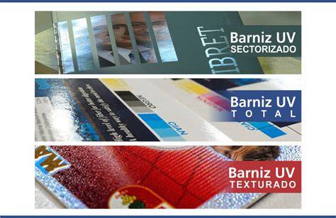 Aplicación de barniz UV sobre impresión