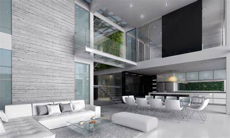 Diseño arquitectónico e interiores modernos