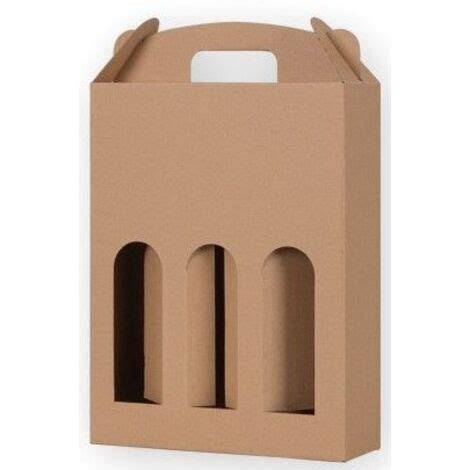 Caja FEFCO 427 para tres botellas