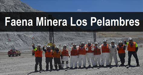 Señalización de peligro en faena minera