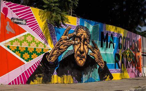 mural urbano sobre identidad comunitaria