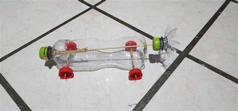 Carrito reciclado con estructura de hierro