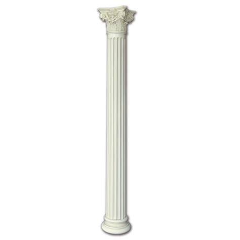 Columna decorativa de poliuretano madera