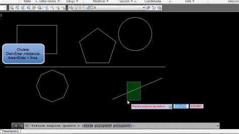 Medición de áreas y longitudes en AutoCAD