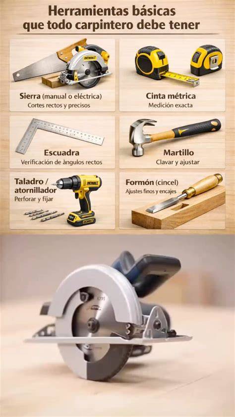 Herramientas para fijar madera en cemento