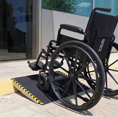 Rampa flotante para silla de ruedas