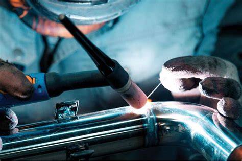 Soldadura TIG de tubería acero dúplex