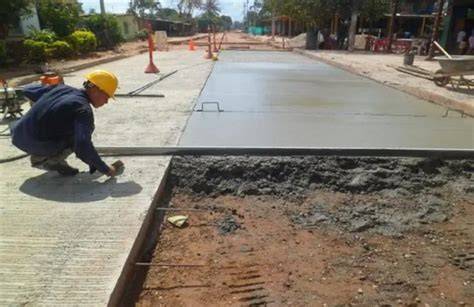 Desconche superficial en pavimento de concreto