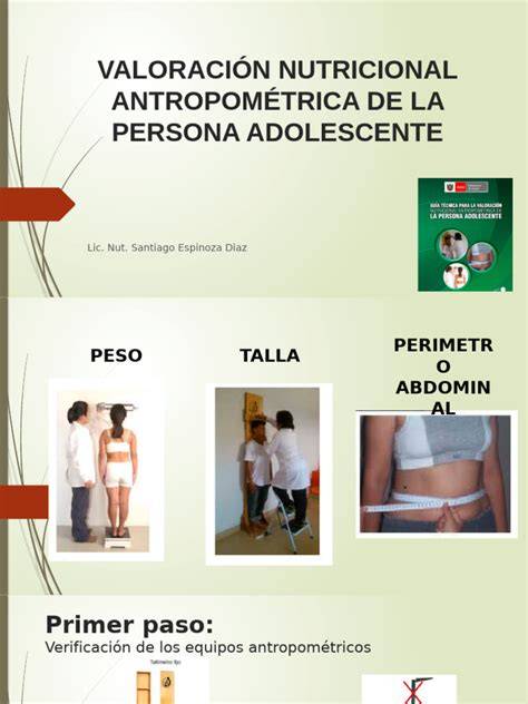Evaluación antropométrica infantil en edad escolar