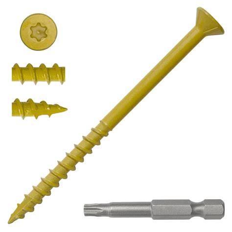 tornillos Torx para terraza exterior