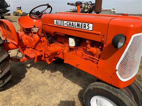 Tractor Allis Chalmers y piezas de mantenimiento