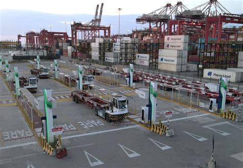 Terminal portuaria para pesaje de granos