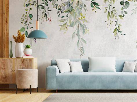 Aplicación de papel mural decorativo