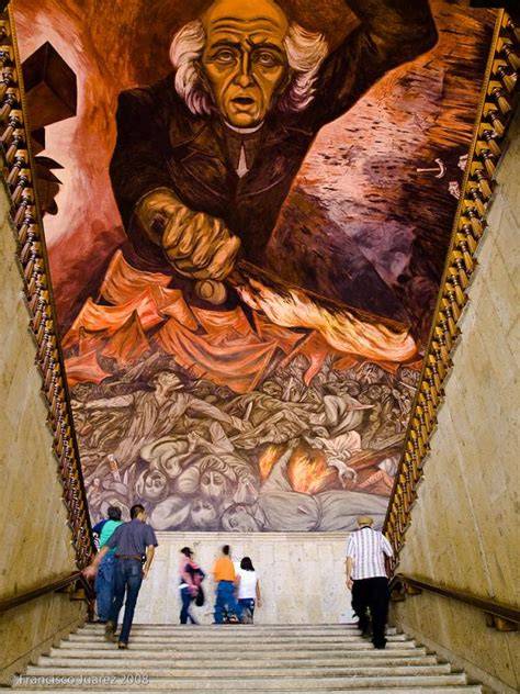 Murales de Orozco en Palacio de Gobierno
