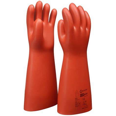 Guantes dieléctricos para trabajos eléctricos