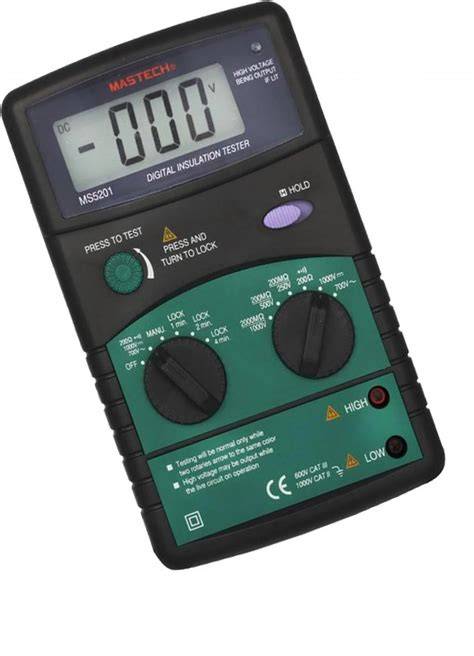 Medidor de aislamiento Mastech UT511