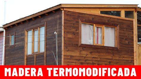 Revestimiento exterior de madera impregnada
