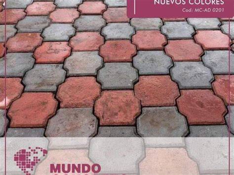 Bloques de adoquines Holland de colores