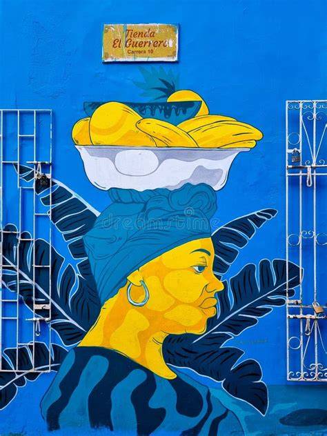 mujer con fruta mural Adams Morgan