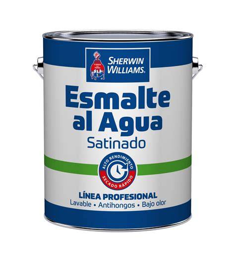 pintura esmalte al agua acabado satinado