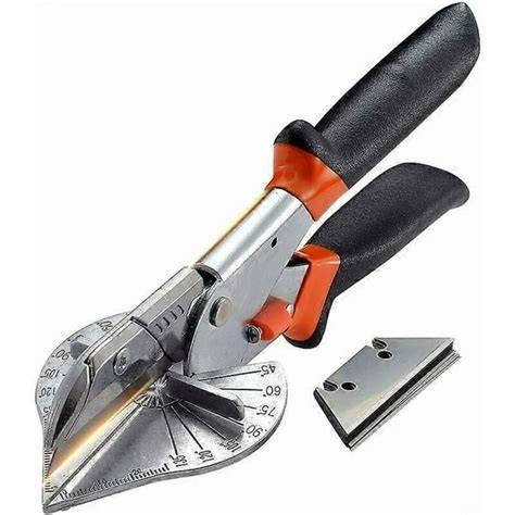 guía angular para cortar canaleta PVC