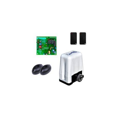 Motor y fotoceldas para portón automático