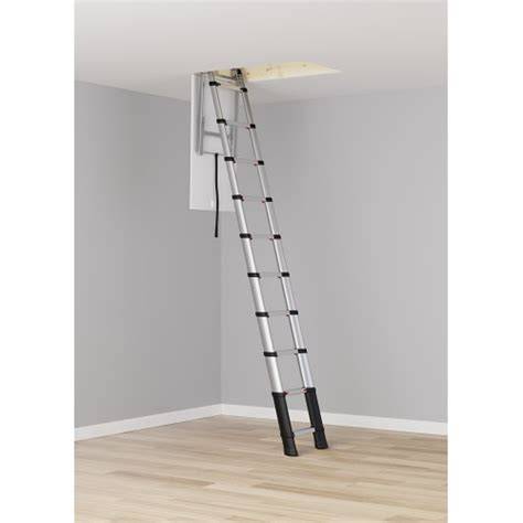 Escalera telescópica de techo LOFT abierta