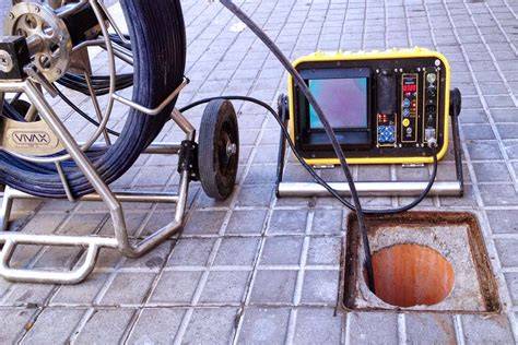 Inspección de alcantarillado con cámara