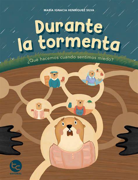 Roland contando historias durante la tormenta
