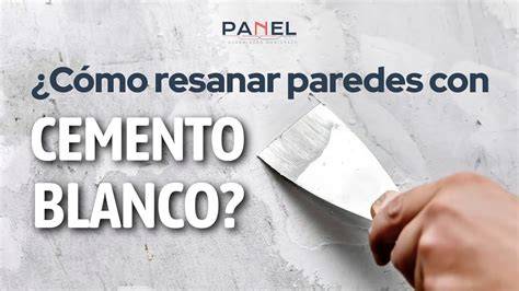 cemento blanco y pasta muro comparados