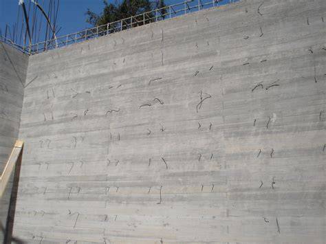 muro arquitectónico de hormigón