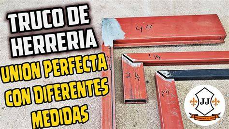 Corte de perfiles metálicos a 45 grados