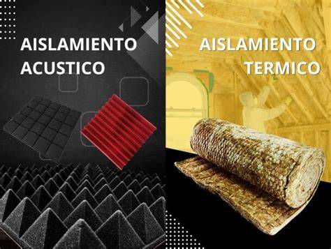 Esquema de aislamiento acústico y térmico