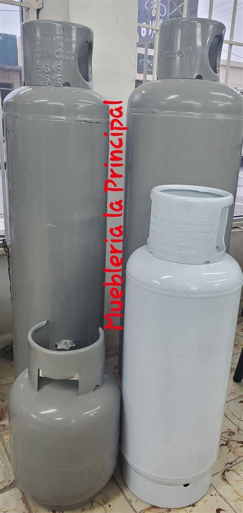 cilindros de gas PVC distintos tamaños