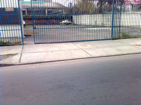 Inspección de veredas soleras y acceso vehicular
